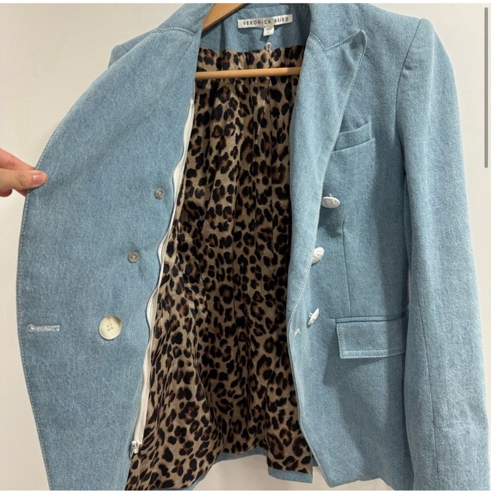 Veronica Beard Miller Denim Dickie jacket - Picture 5 of 7